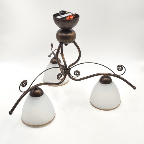  Brilagi - LED plafonski luster ANTICO 3xE27/60W/230V bronza patina Slike