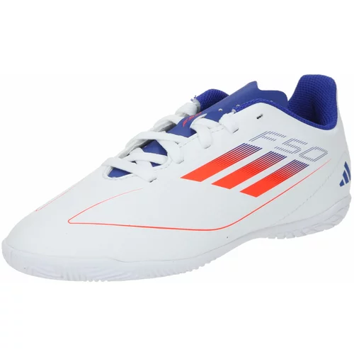 Adidas Športni čevelj 'F50 CLUB' modra / temno oranžna / bela