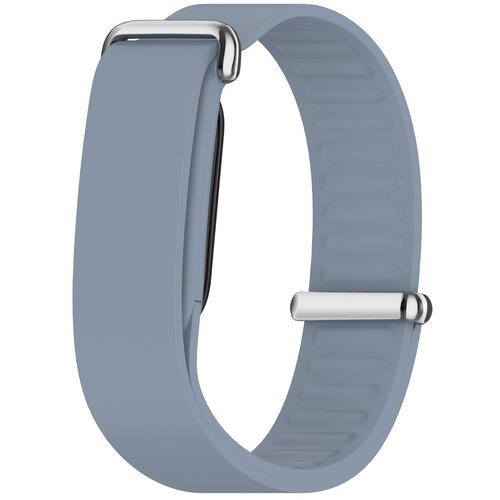INF Silikonski pa&scaron;ček z metalno zaponko za Fitbit Air, udoben Blue, (5000369111) Cene