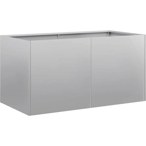 Maison Chic Cvetlični Lonec - Cvetlično korito 80x40x40 cm Pocinkano jeklo, (21789156) Slike