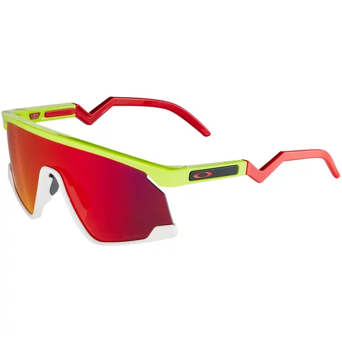 Oakley Sportske naočale 'BXTR' svijetlozelena / crvena