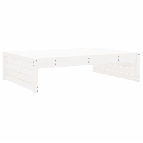 Maison Chic Vrtni stolček - Vrtni stoli za noge bel 120x80 cm trdna borovina JS882, (21878721) Cene