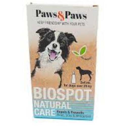 PAWS zaštita od buva, vaši, krpelja i komaraca Spot on za pse preko 20kg, 4 ml Cene