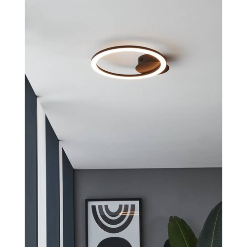 Eglo LED plafonjera Parrapos-Z, 12 W, crna/bijela, 34 x 30 cm, 900323 Cene