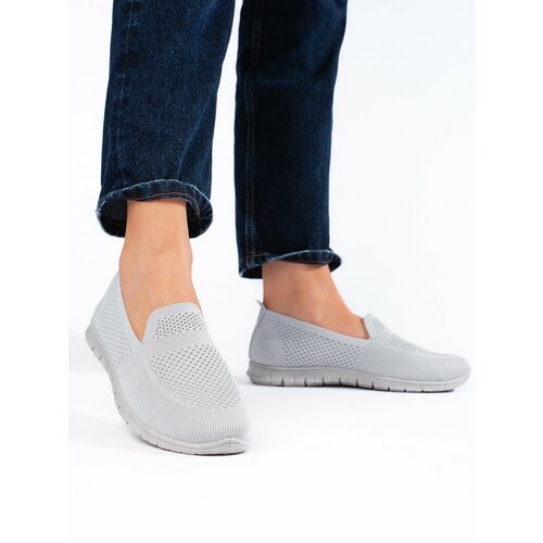 Shelvt Slip-on sneakers slip-on grey Slike