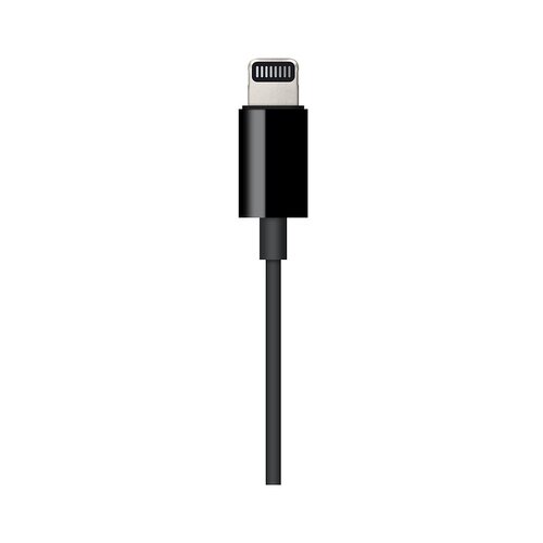 Apple Lightning na 3,5 mm MR2C2ZM/A - crni kabl Slike