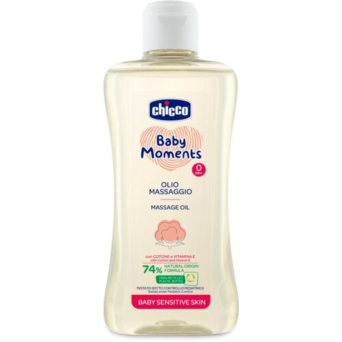 Chicco Baby Moments Sensitive masažno olje 200 ml Cene