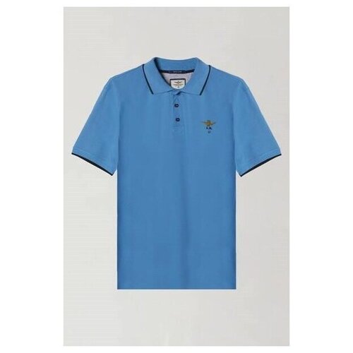 Aeronautica Militare Majice s kratkimi rokavi PO1308P8221287 Modra Cene