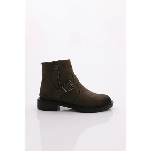 DGN 038 Women's Upper Belt Laced Boots