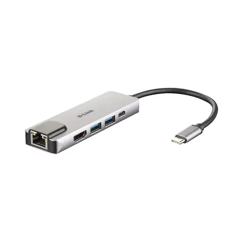 D-link DUB-M520, 5‑in‑1 USB‑C Hub sa HDMI/Ethernet i napajanjem