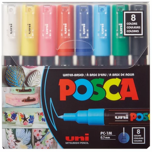 POSCA Uni marker pc-1mc osnovne boje 8/1