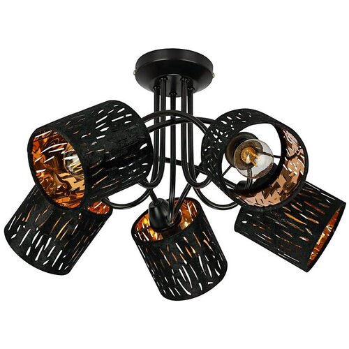 Globo 15264-5D - Plafonski luster TUXON 5xE14/25W/230V Slike