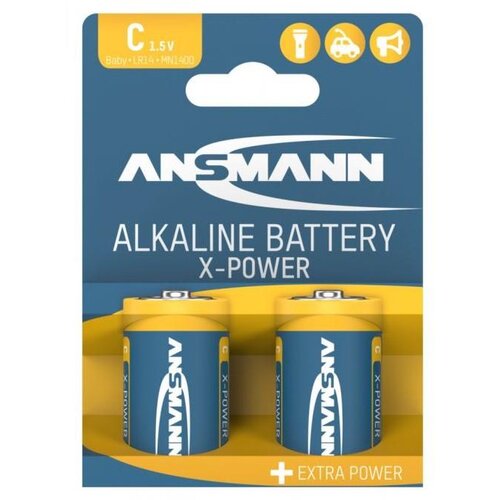 Ansmann X-P LR14 - C, 2x, Alkalna Baterija, (484859) Slike