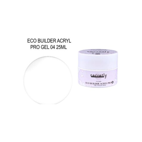  SECRETLY ECO BUILDER ACRYL PRO GEL 04 25ML Slike