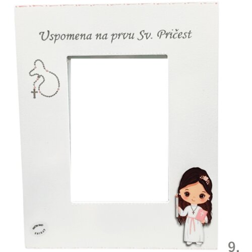  Personalizirani okvirji za prvo sveto obhajilo za deklice &ndash; Naj spomini postanejo nepozabni - 9. - 151166 Cene