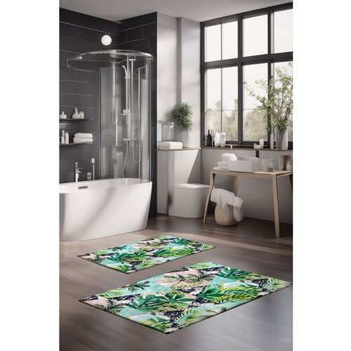  CT-5314 multicolor bathmat set (2 pieces) Cene