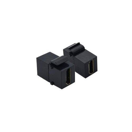 Roline VALUE HDMI Keystone Modul, HDMI F/F, crni Slike