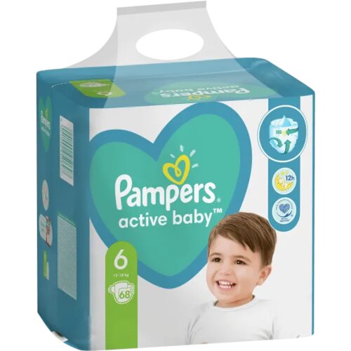 Pampers pelene bag 6 extra large 13-18kg 68kom Cijene