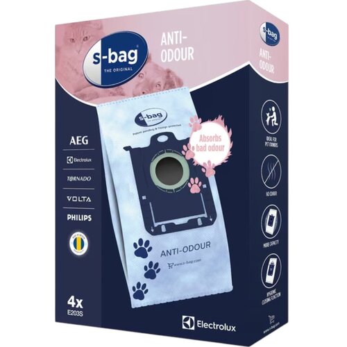  Kese za Electrolux Philips s-bag Anti-Odour FC9174 ZUS3920 4 kom Cene