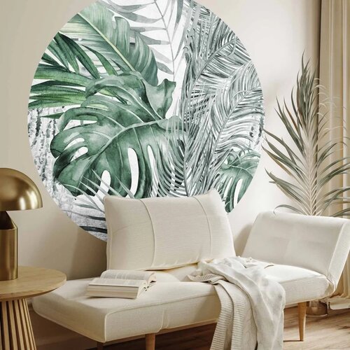  Okrugla fototapeta - Dense jungle 180x180 Cijene