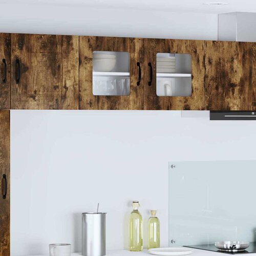 vidaXL Zidni kuhinjski ormarić Zidne Dimljeni hrast 80 x 31 x 40 cm Cene