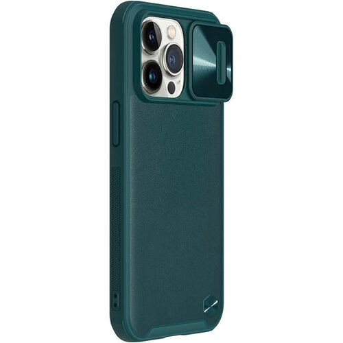 Nillkin CamShield Leather za iPhone 13 Pro zelena Slike