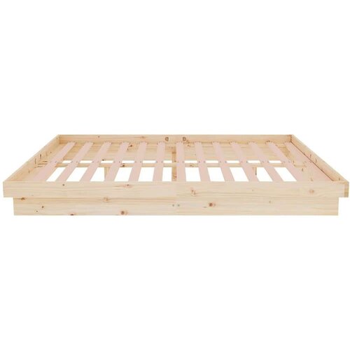  Okvir za krevet od masivnog drva 140 x 190 cm Slike