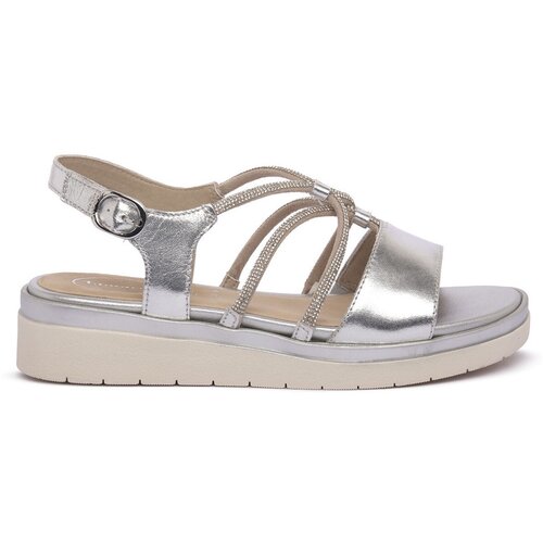 Jana Sandali &amp;amp; Odprti čevlji SILVER SANDAL Siva Slike