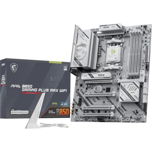MSI MAG B850 GAMING PLUS MAX WIFI matična plo&scaron;ča AMD B850 Utor AM5 ATX Cene