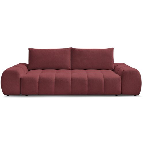 Bobochic Paris Bordo rdeča sedežna garnitura iz &amp;scaron;enilje 278 cm Everest &amp;ndash; Slike