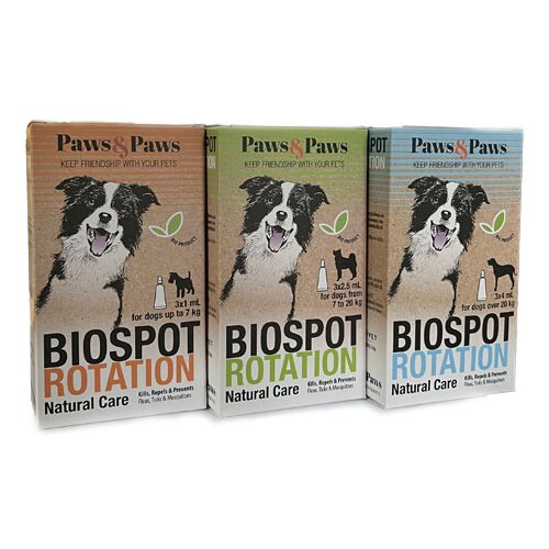 Ave & Vetmedic paws&paws biospot rotation za pse srednje rase Slike