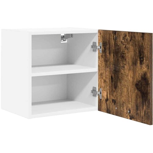  ormarić 2 pcs Dimljeni hrast i bijela 40 x 31 x 40 cm Slike