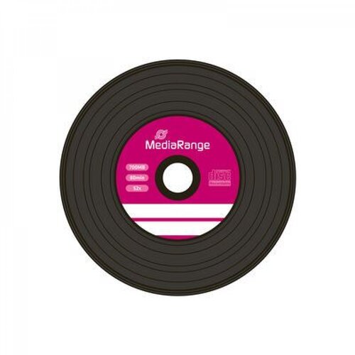 Mediarange Vinyl CD-R 52x 700 MB, vinilka, 50 kom Cene