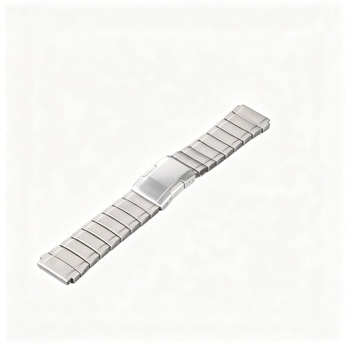 INF 22mm silikonsko-titanov pa&scaron;ček s pritiskalnim zapenjanjem Silver Orange, (5000326730) Cene