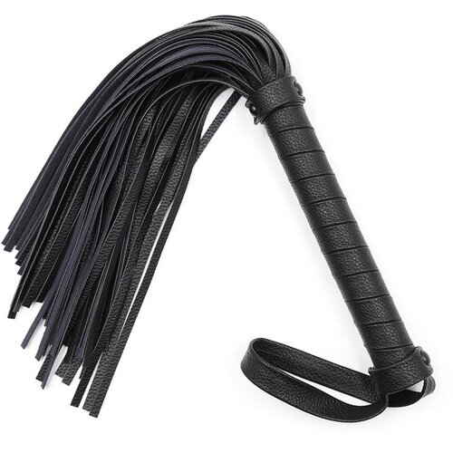 Fetish Addict Classic Flogger 42cm Black Cene
