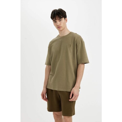 Defacto oversize Fit Crew Neck Printed T-Shirt Slike