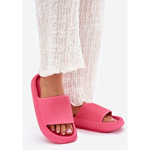 Boto Women's Lightweight Foam Slippers On Thick Sole Fuchsia Querceria Cijene