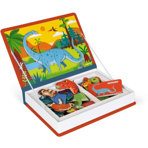 Janod Magnetibook Dinosaurus ploča s magnetima 3 y+ 1 kom Slike