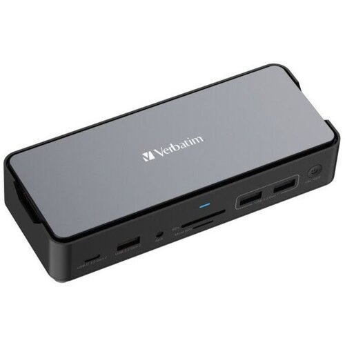 Verbatim USB-C Pro Docking Station 15 mit SSD Slot 32173 Slike