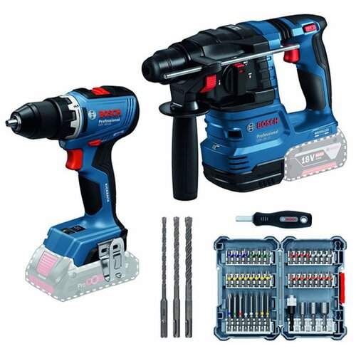 Bosch Aku set alata GSR18V65+GBH18V22 Cene