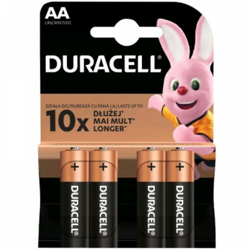 Duracell AA PAK4 CK, 1.5V LR6 MN1500, ALKALNE baterije duralock Cene