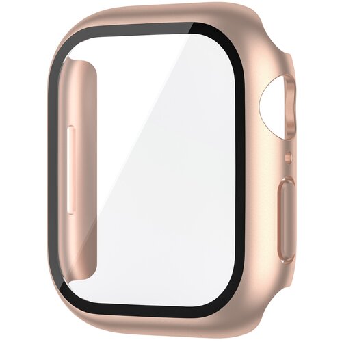 INF ohišje iz rožnatega zlata s kaljenim steklom za apple watch 4/5/6 44 mm, (5000079256) Cene