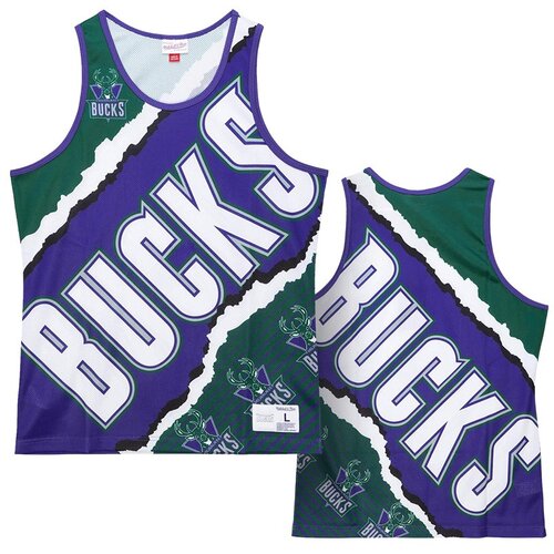 Mitchell And Ness muška Milwaukee Bucks Jumbotron 2.0 Sublimated Tank majica Cijene