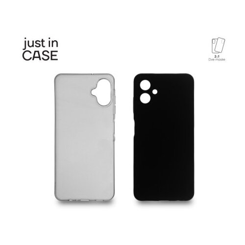 Just_in_Case 2u1 Extra case MIX paket maski za telefon Samsung Galaxy A06 CRNI ( MIX232BK ) Cene