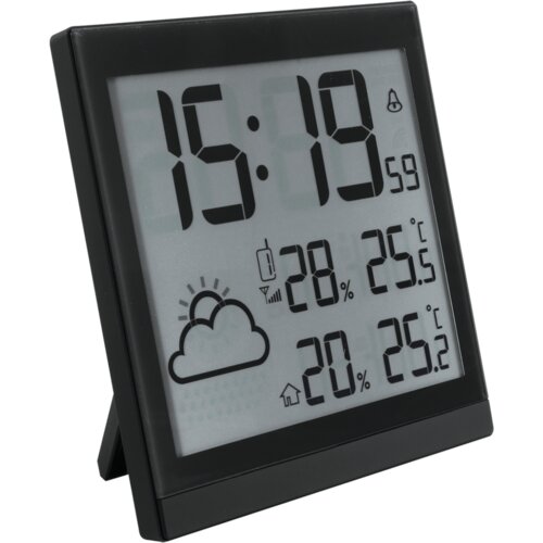 Home Vremenska stanica sa satom i bežičnom vanjskom jedinicom – HCW 24 Cijene