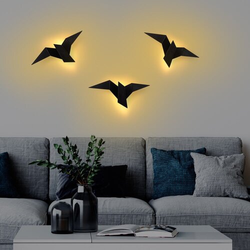 Opviq lights Pacalı 13500 L Zidna lampa, Crna Slike
