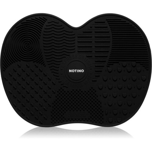 Notino Makeup Brushes Silicone Cleaning Mat For Make-Up Brushes podloga za či&amp;scaron;ćenje kistova Black 1 kom Slike