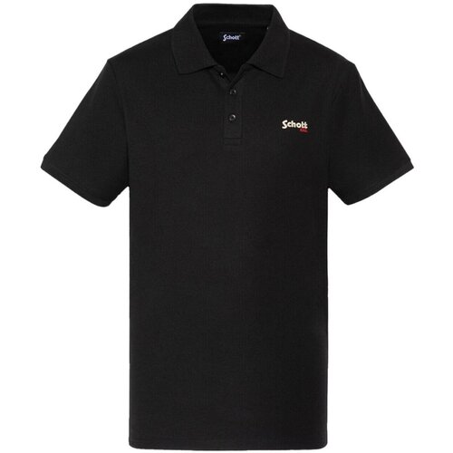 Schott Majice & Polo majice PS0022 Črna Cene