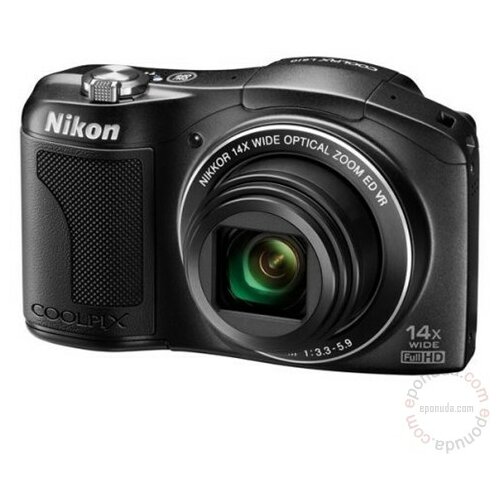 Nikon L610 Black digitalni fotoaparat Slike