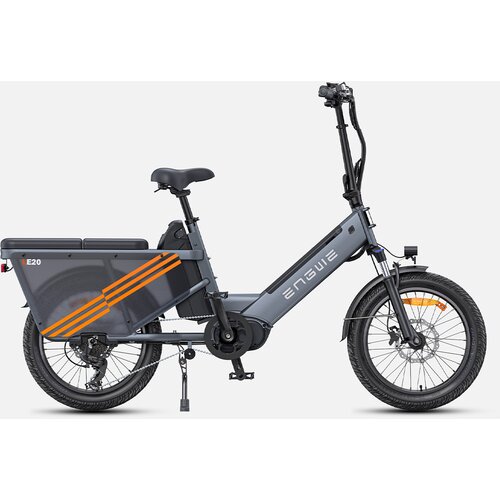 ENGWE LE20 tovorno električno kolo Step-Thru s senzorjem navora 48V 19,2AH *2 - sivo, (21668457) Cene